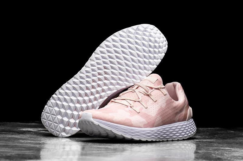 Nobull Camo Ripstop Runner Women's Running Shoes Rose | USA U1785Z